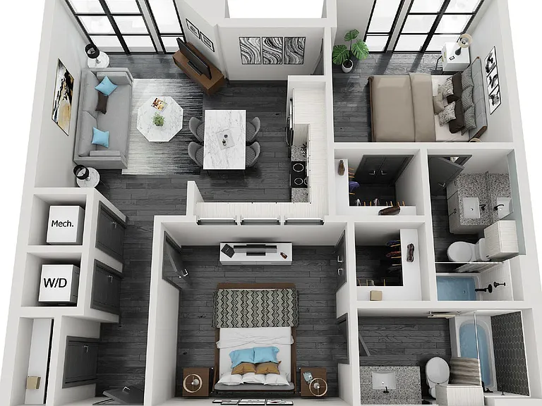 A4+Den floor plan The Winnifred