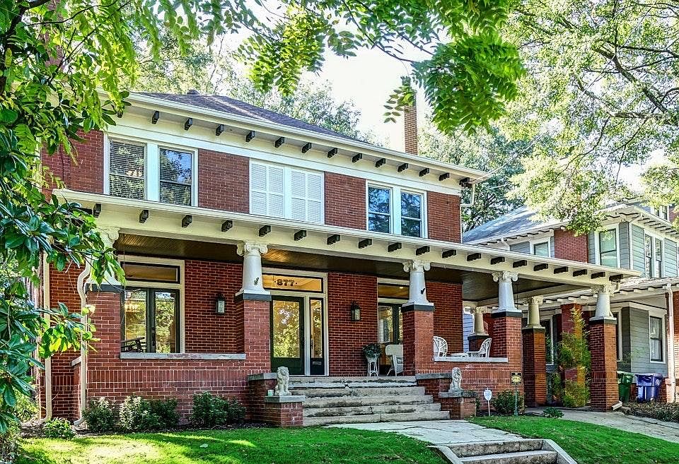 Historic Inman Park originally built duplex - 3 blocks from