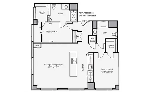 Floor plan B3