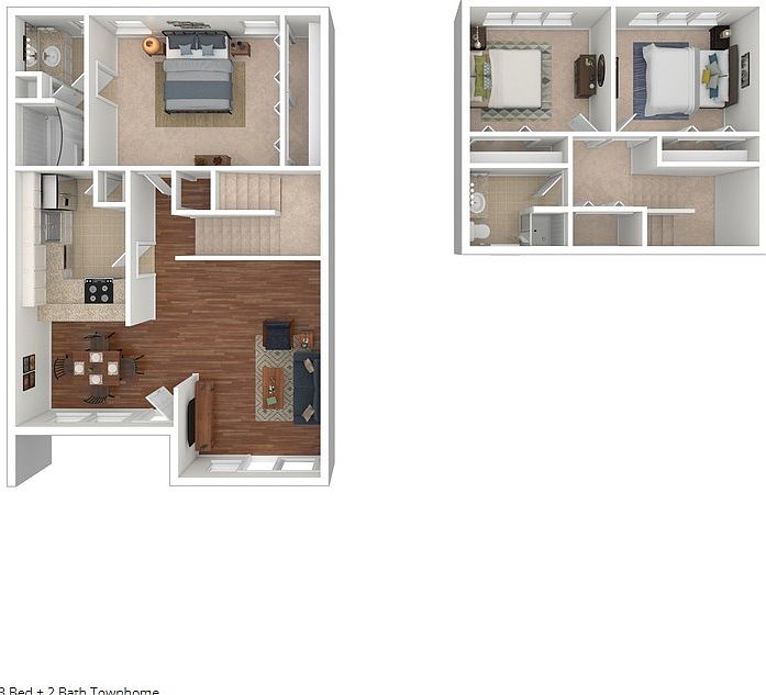 Described floor plans for 843 .