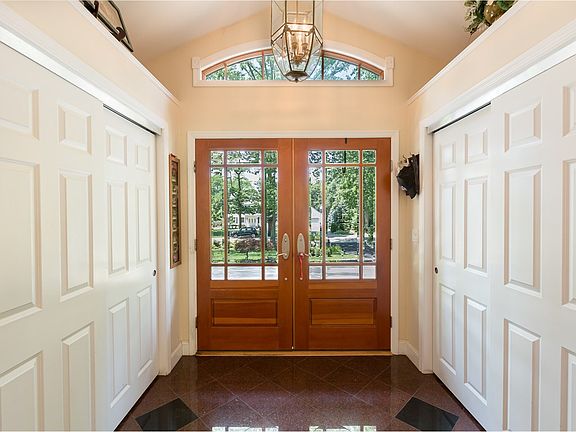 Entry with two coat closets