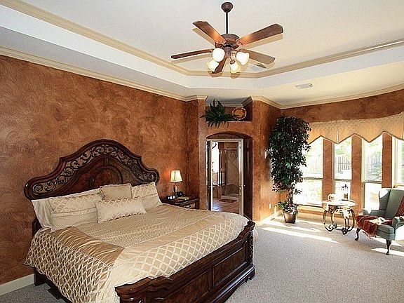 Oversized Mstr Bdrm features sitting area, along w/sep. rm (exercise/nursery)