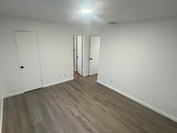 Master bedroom with walk-closet