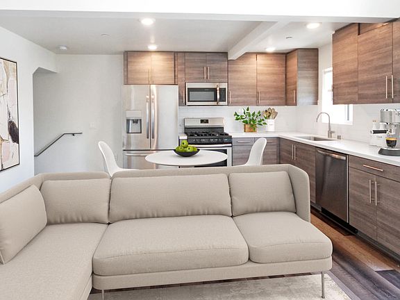 Open Plan Living Room & Kitchen