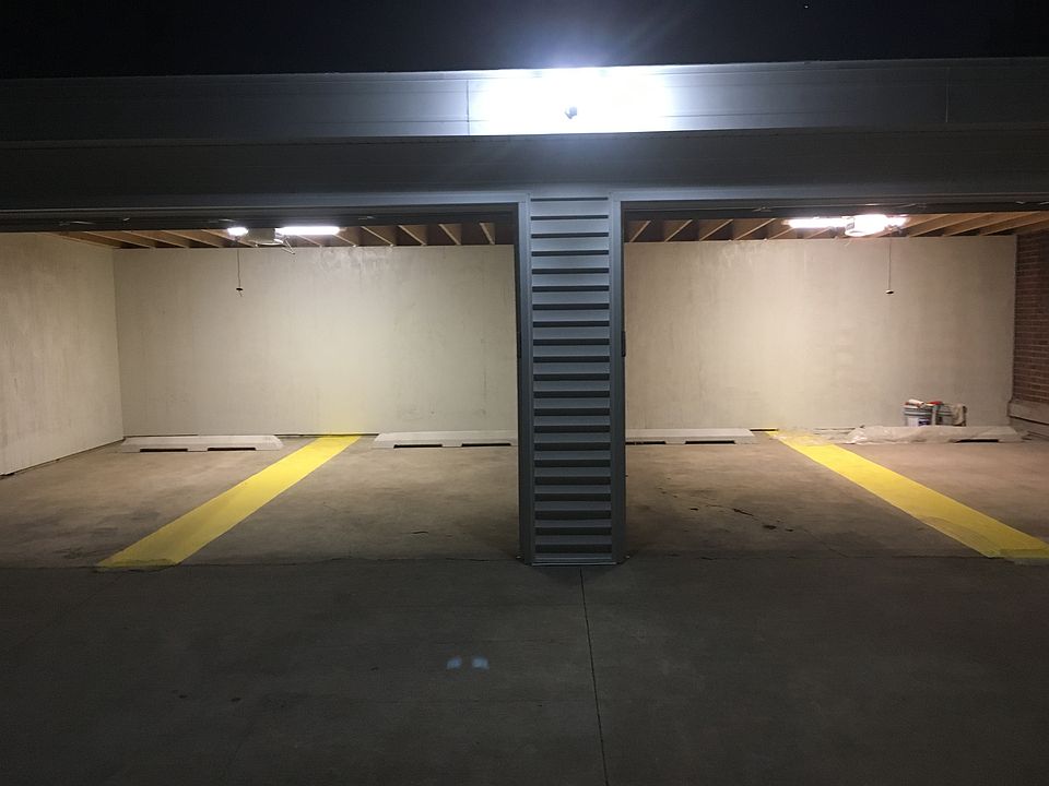 Inside view of shared Garage Parking space