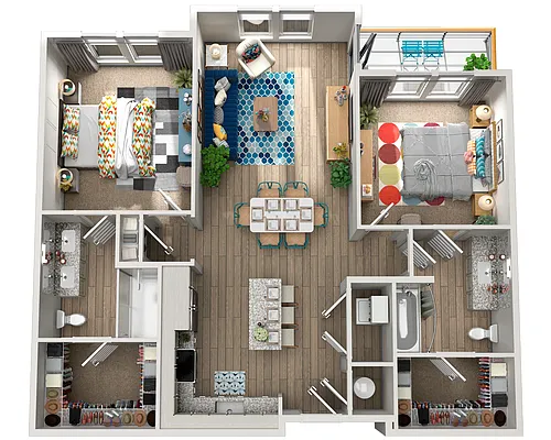 Floor plan B2