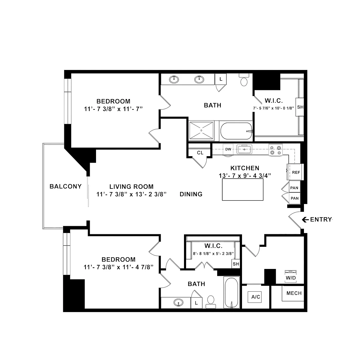 Floor plan B6