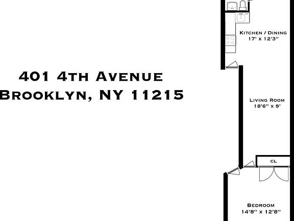 2nd image of 401 4th Ave APT 2R
