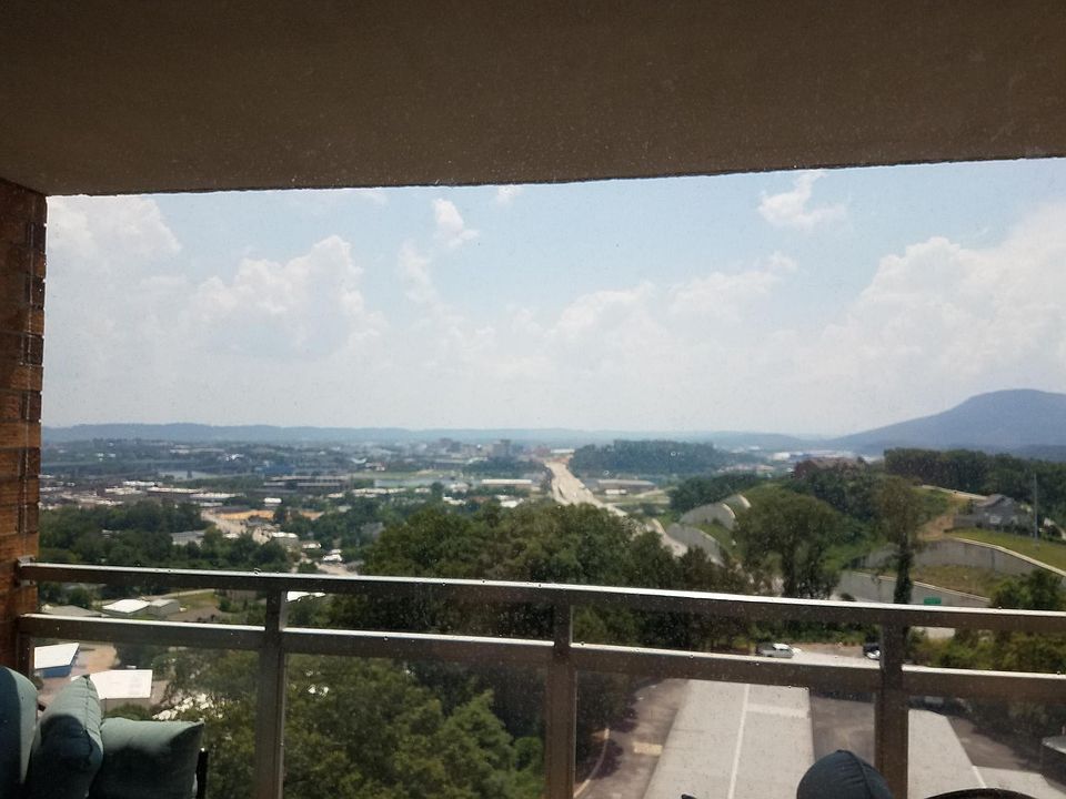 Balcony, Living Room and Dining Room View