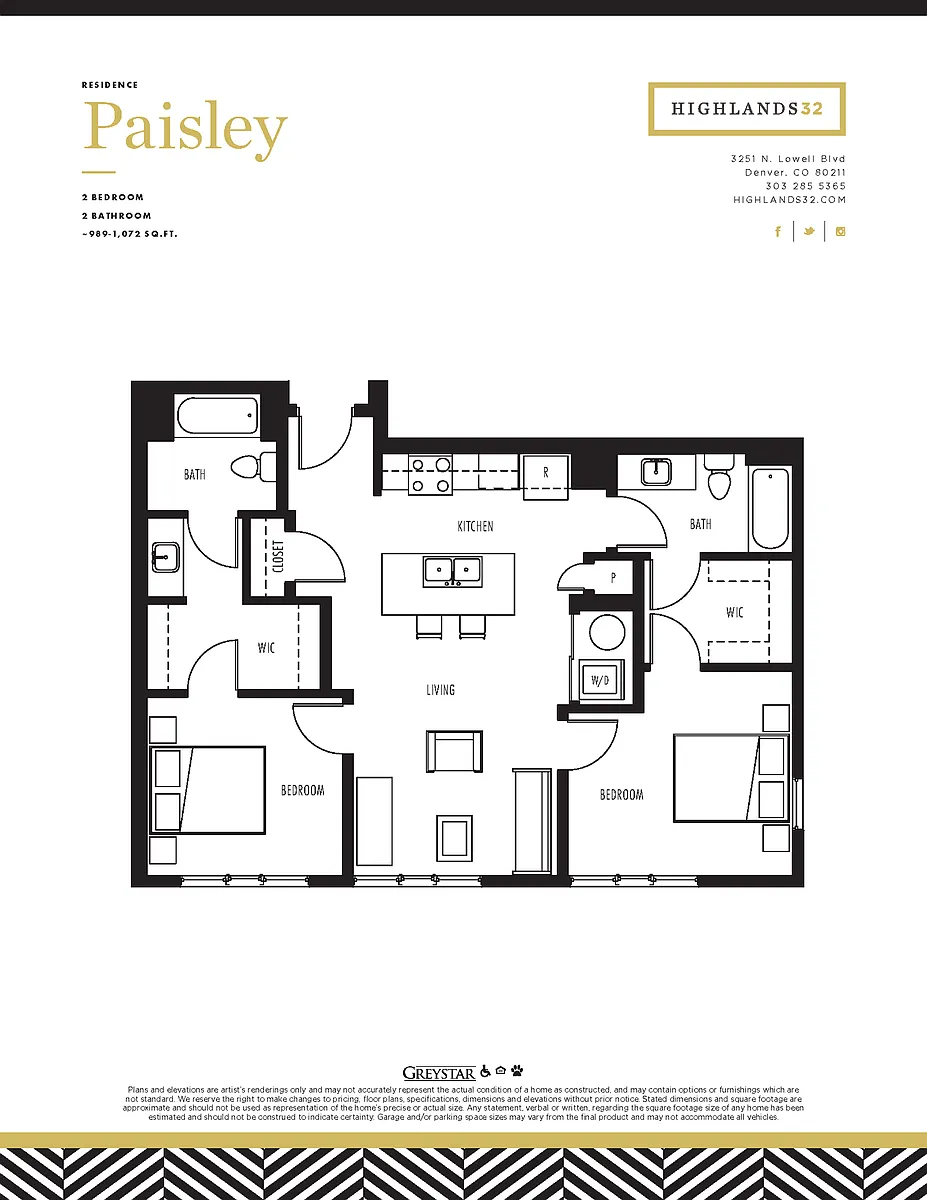 Floor plan Paisley
