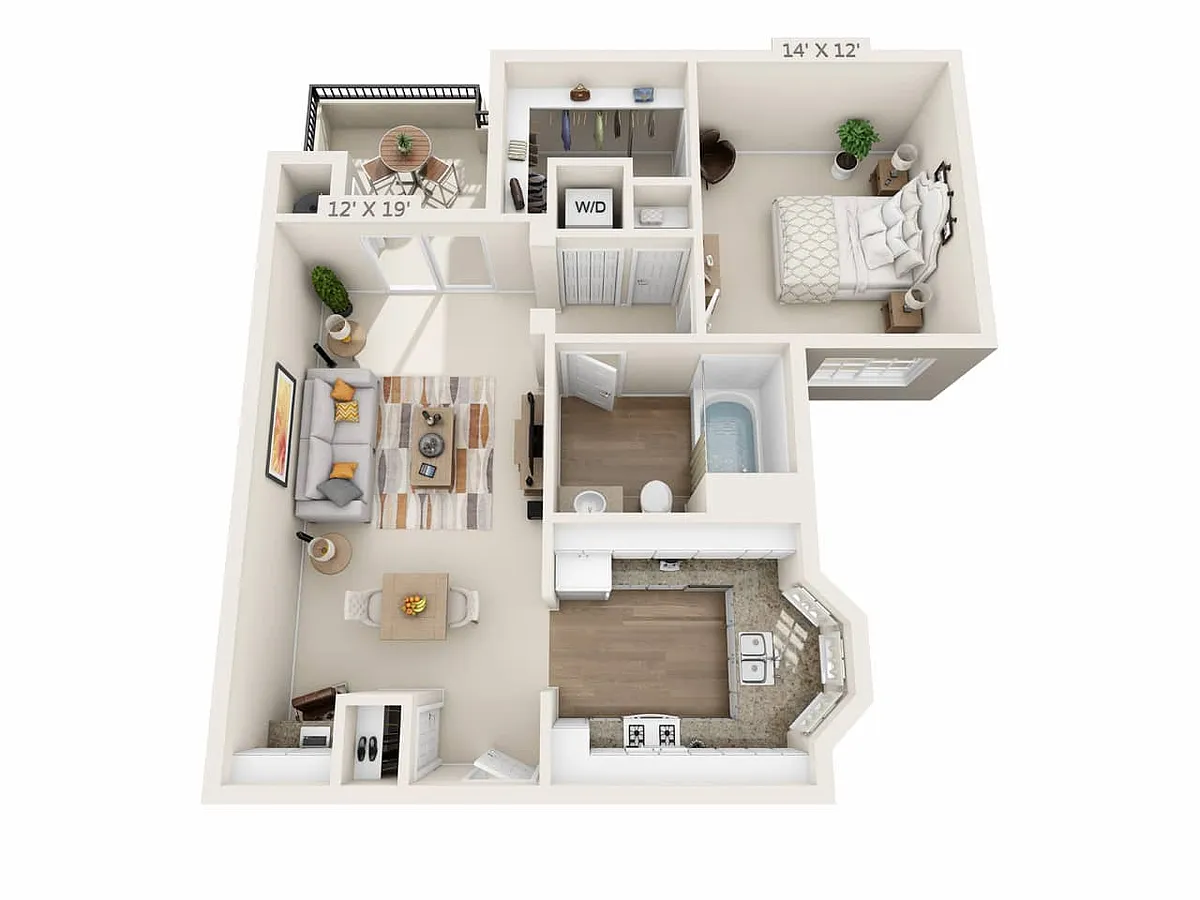 Floor plan Madrid