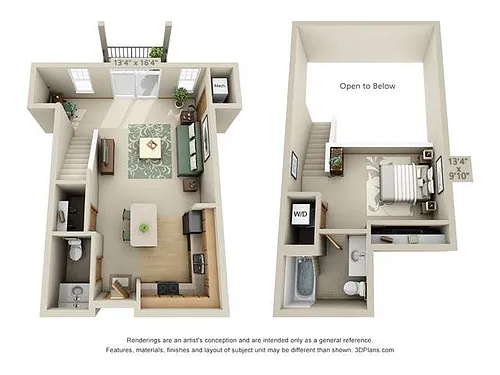 Floor plan Crane