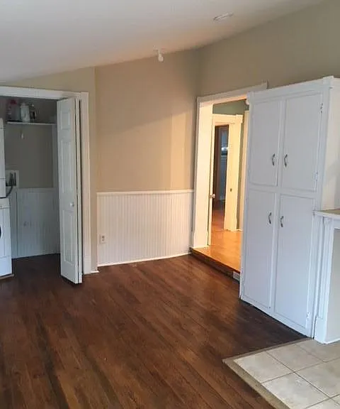 Back Porch and Laundry room off of the Kitchen