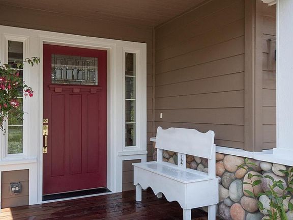 Covered front porch