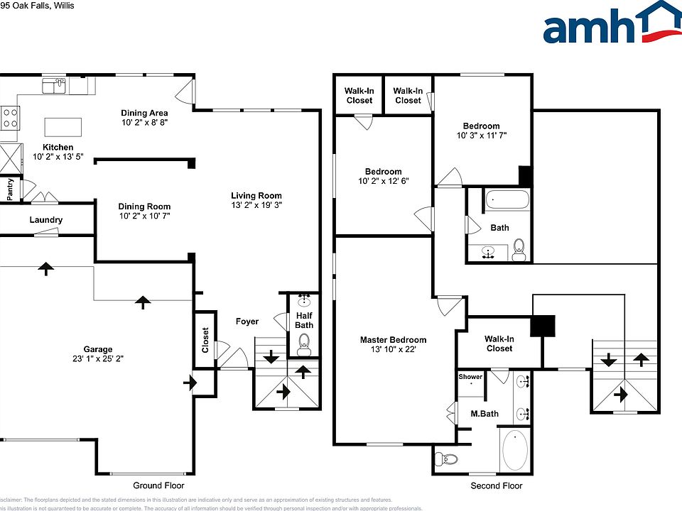 995 Oak Falls Dr, Willis, TX 77378 Zillow