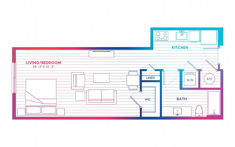 Floor plan S1-N