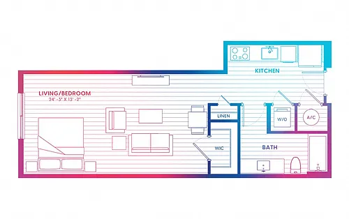 Floor plan S1-N