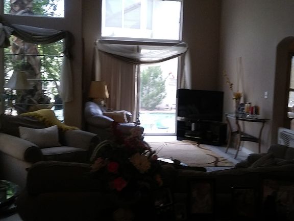 Vaulted ceiling living room 
