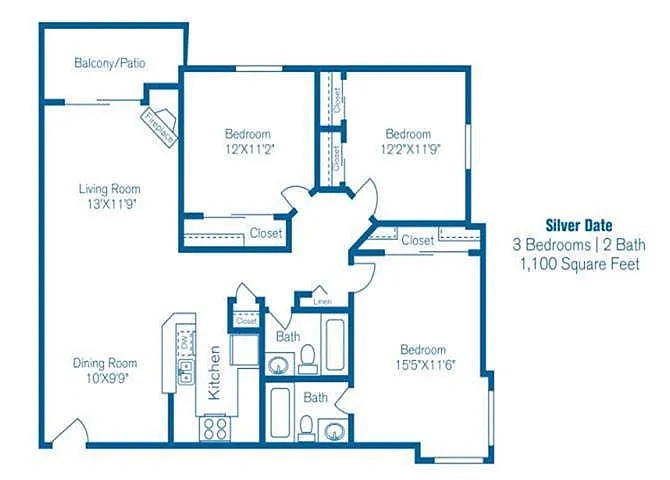 Floor plan Silver Date