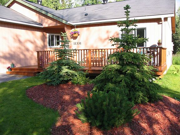 Landscaping and deck installed in 2006