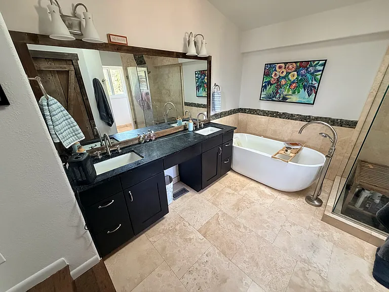 Master bathroom