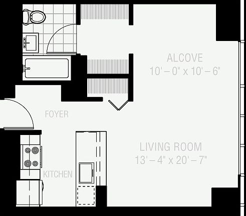 2nd image of 350 W 42nd St APT 10J