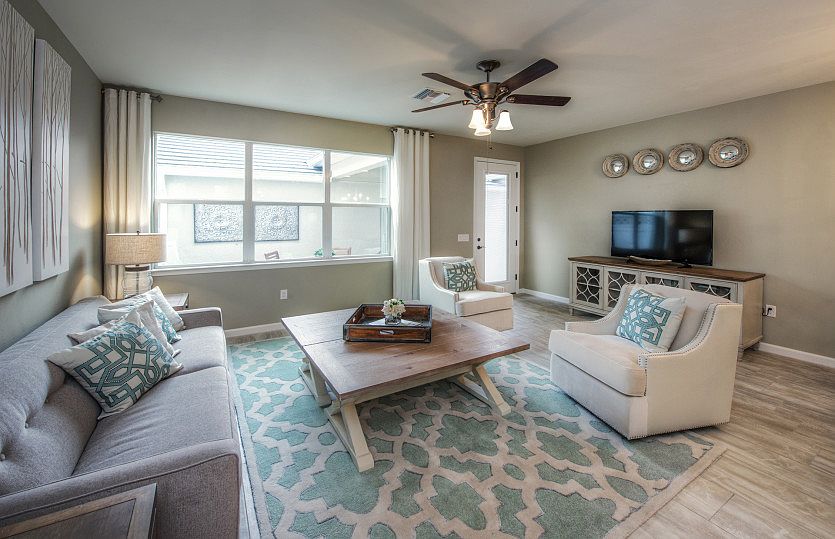 Model Representation Spacious Gathering Room