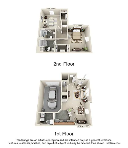 Floor plan The Kendall Deluxe