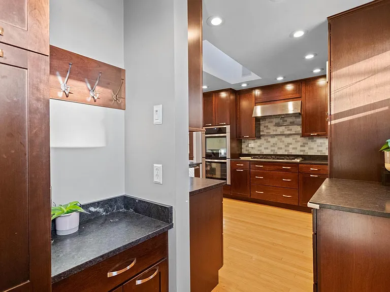 Main floor kitchen with high end appliances