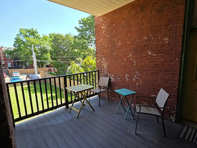 Covered patio