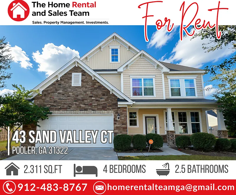 4 bed, 2.5 bath, 2311 sqft, $2,500 — Photo 1