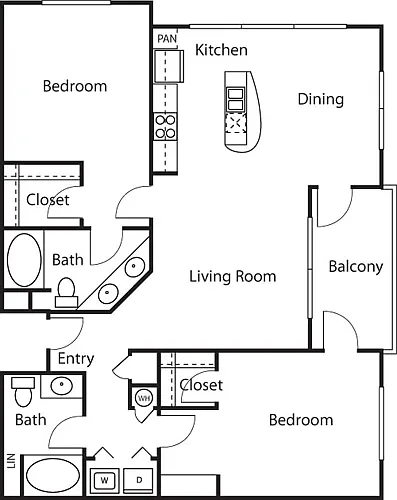 Floor plan Kistler