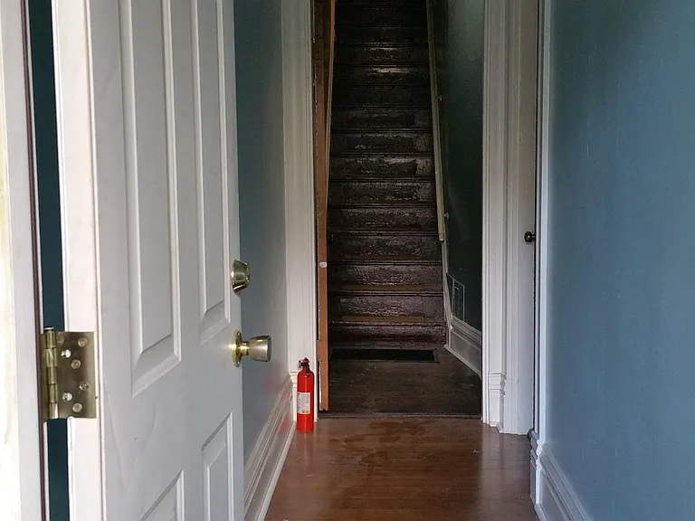Shared Front Entryway - into small landing behind private door to apartment 2
