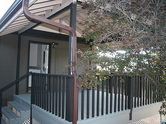 Covered Back Deck