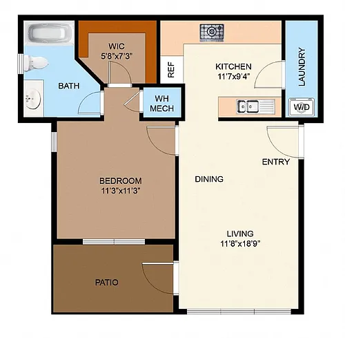 Floor plan A1