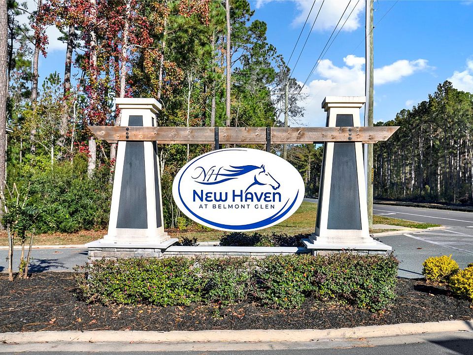 New Haven at Belmont Glen Community Entrance Sign