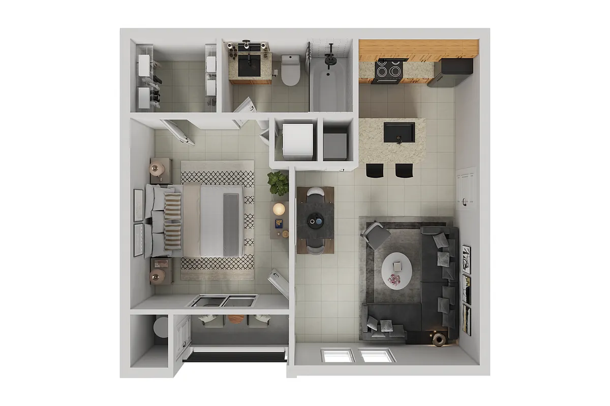 Floor plan A1