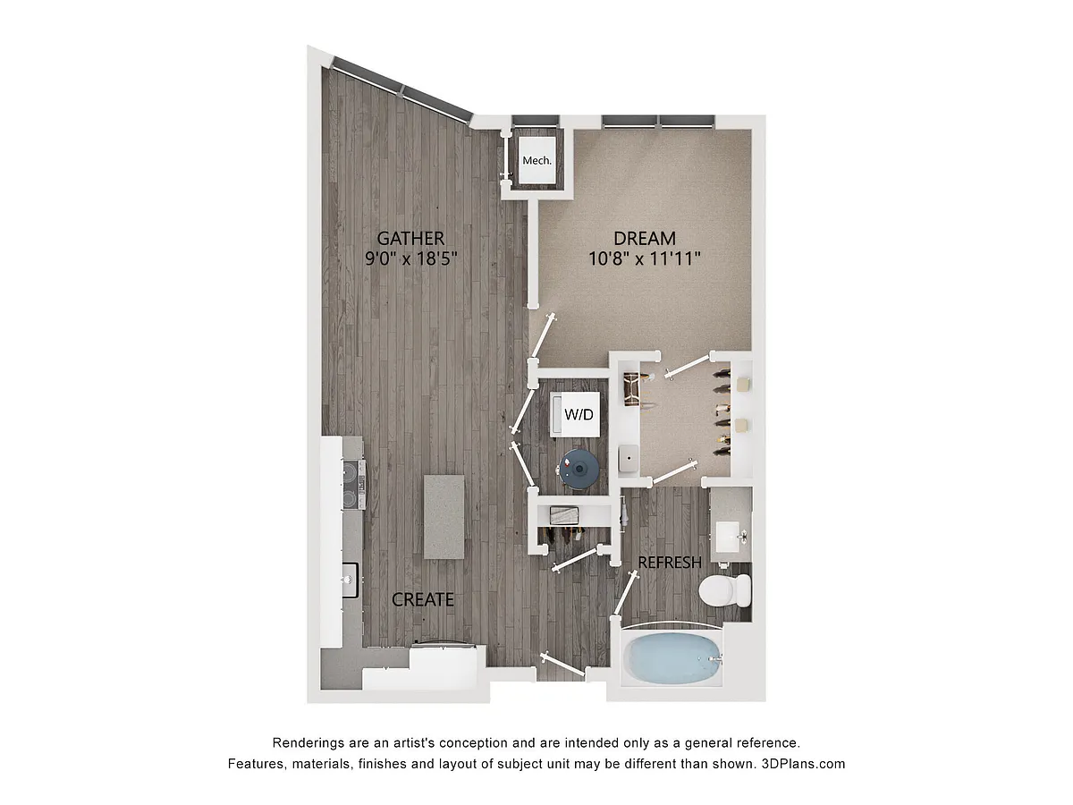 Floor plan A0105