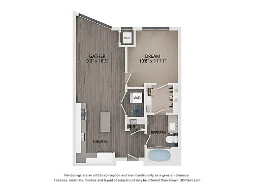 Floor plan A0105