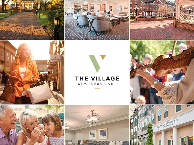The Village at Worman's Mill collage