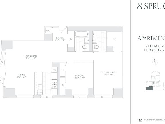 2nd image of 8 Spruce St APT 56R