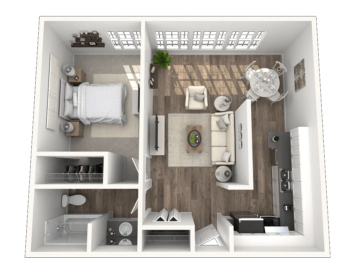Floor plan Biarritz