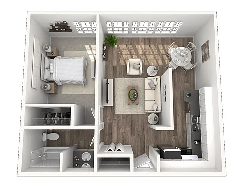 Floor plan Biarritz