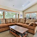 Large living & dining spaces