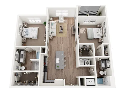 Floor plan B11