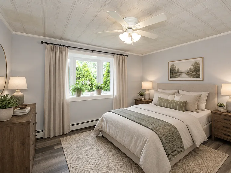 1st Floor Bedroom Virtually Staged