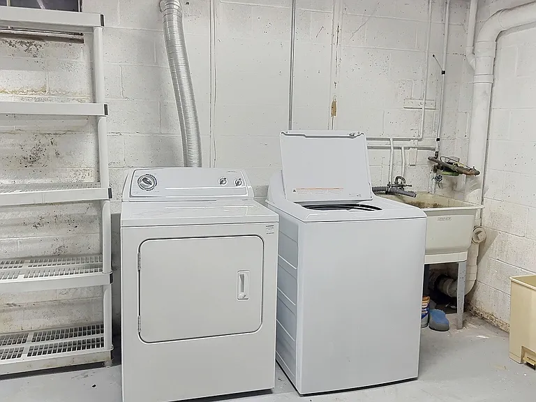 Washer and dryer