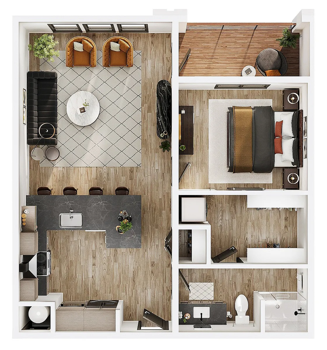 Floor plan A2 Core