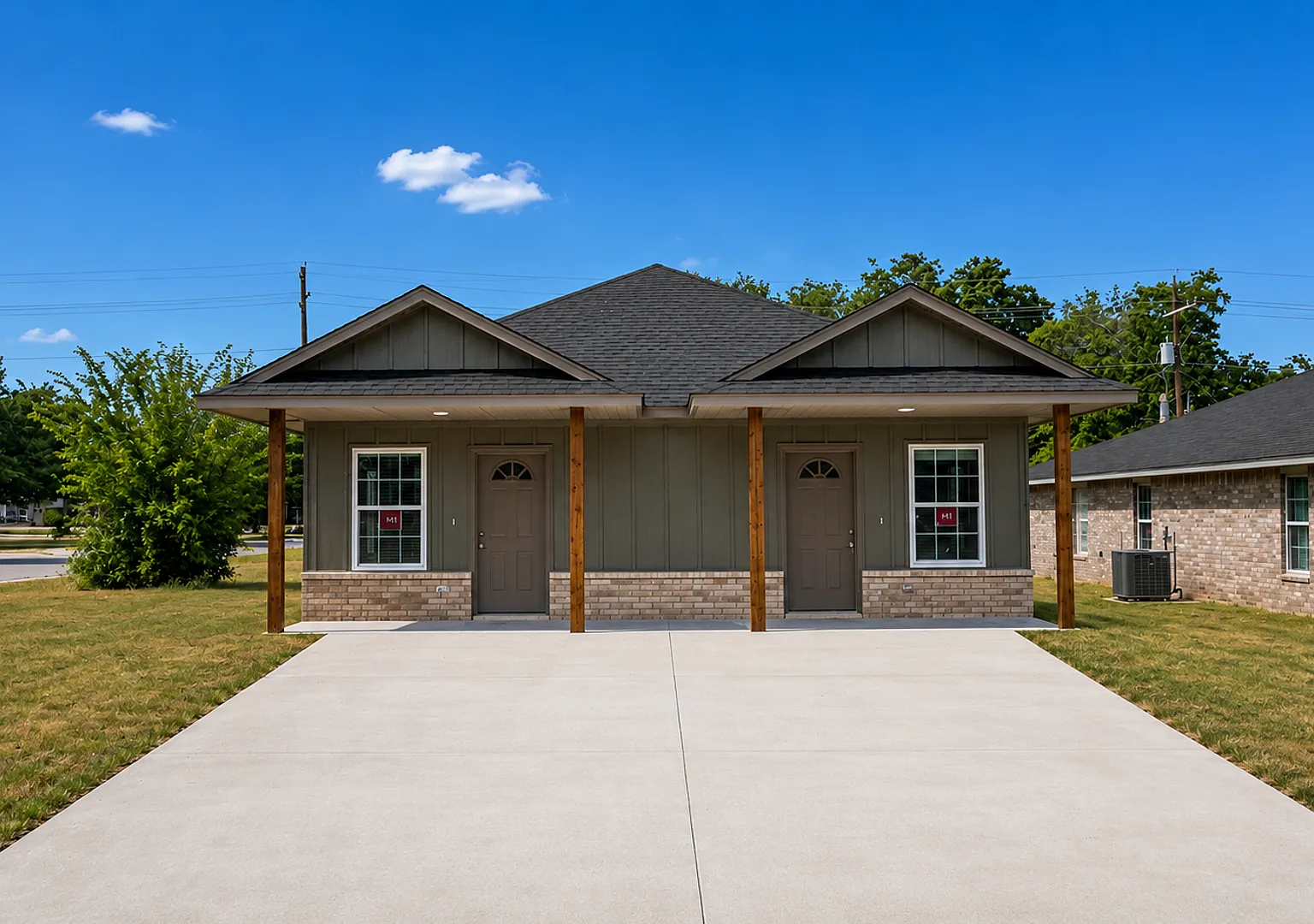 Brand-New 2BR/2BA Duplex with Private Fenced Yard | $1,280/mo — Photo 1