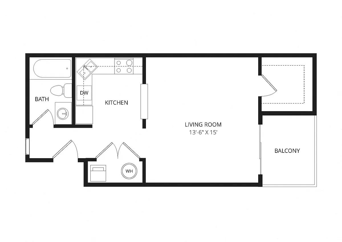 Floor plan Studio